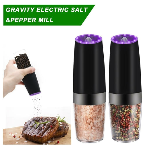 Electric Gravity Sensor Automatic Pepper Grinder