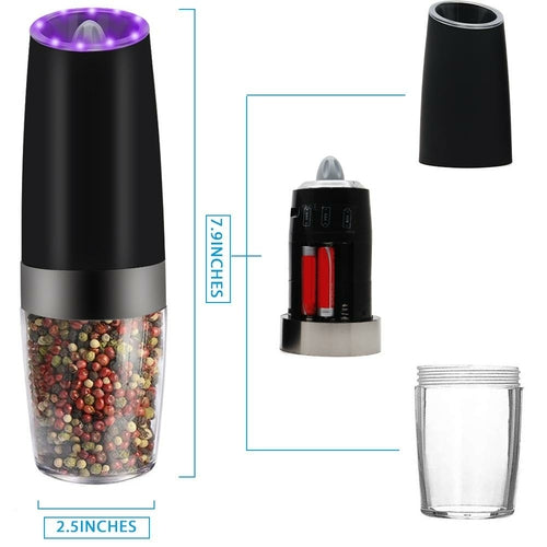 Electric Gravity Sensor Automatic Pepper Grinder